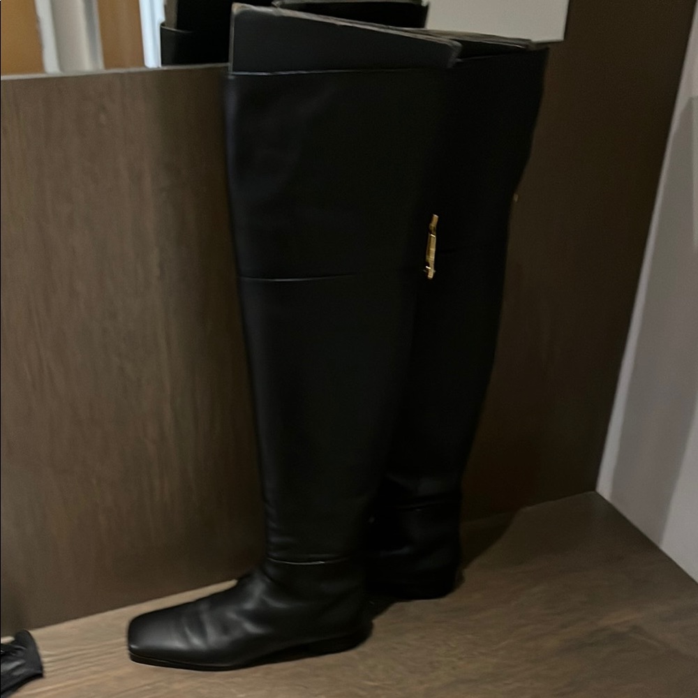 Black Over-the-Knee Boots